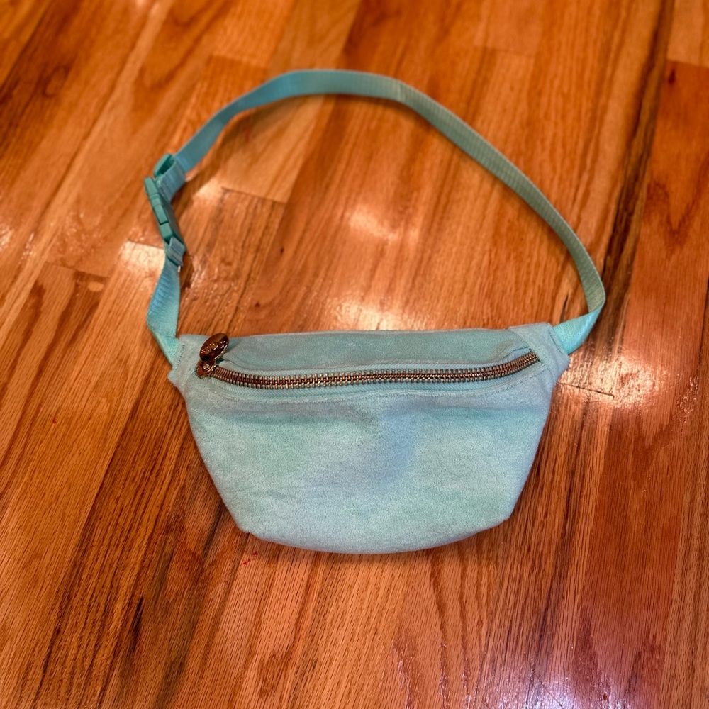 Stoney Clover Lane x Target teal Terry Fanny pack belt bag